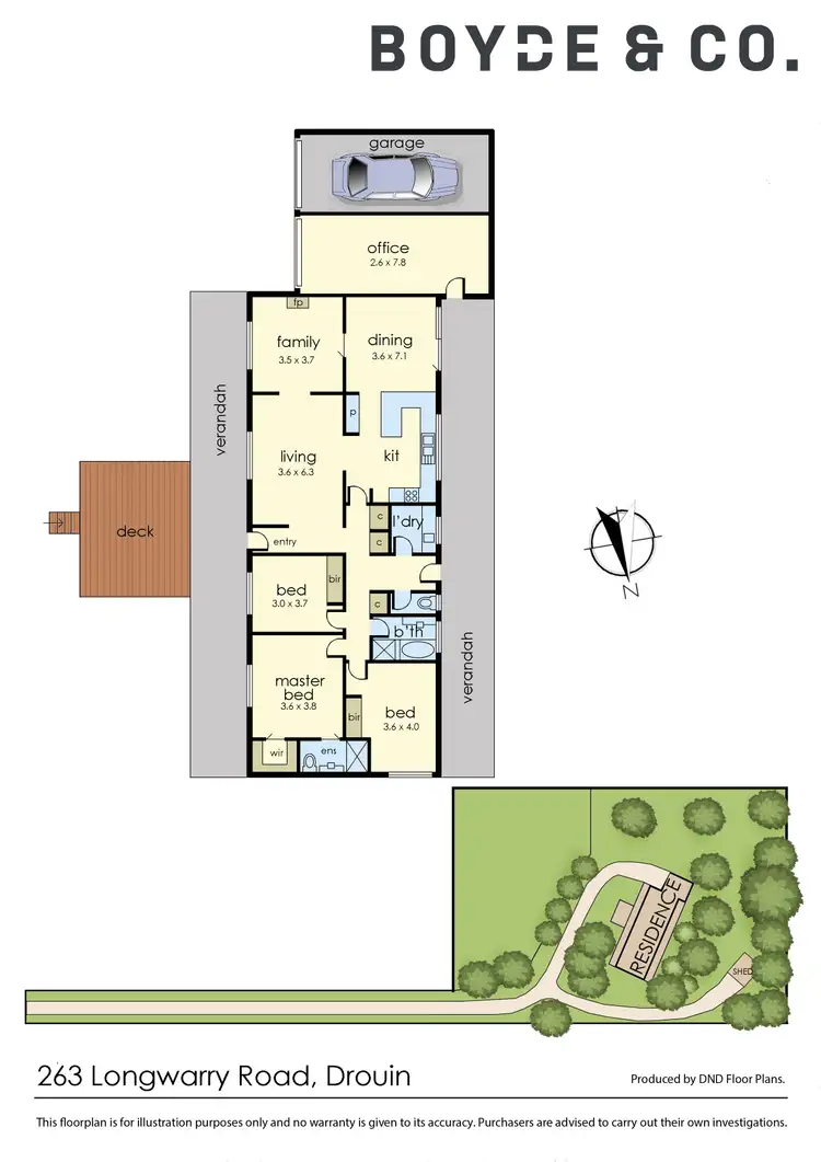 Floorplan of Homely house listing, 263 Longwarry Road, Drouin VIC 3818