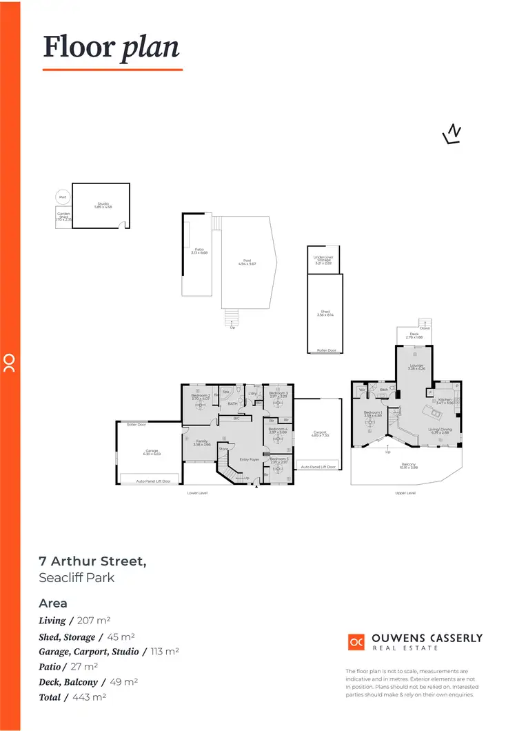 Floorplan of Homely house listing, 7 Arthur Street, Seacliff Park SA 5049