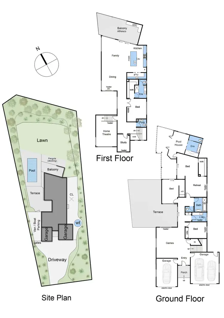Floorplan of Homely house listing, 57 Stanley Crescent, Mount Martha VIC 3934