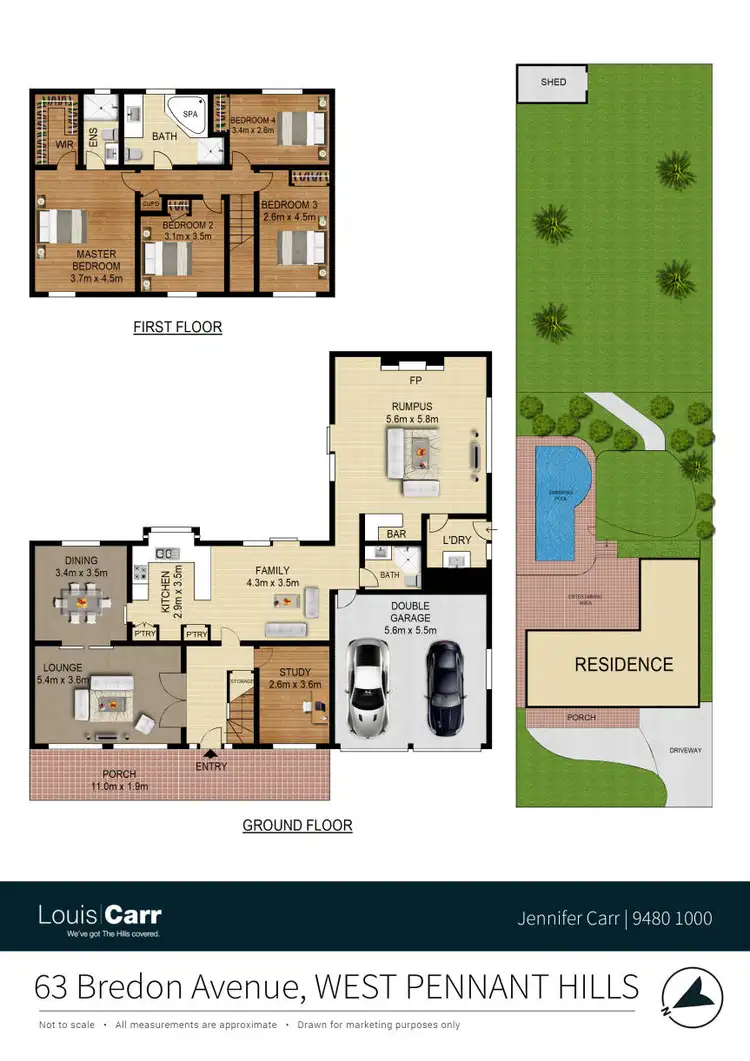 Floorplan of Homely house listing, 63 Bredon Avenue, West Pennant Hills NSW 2125