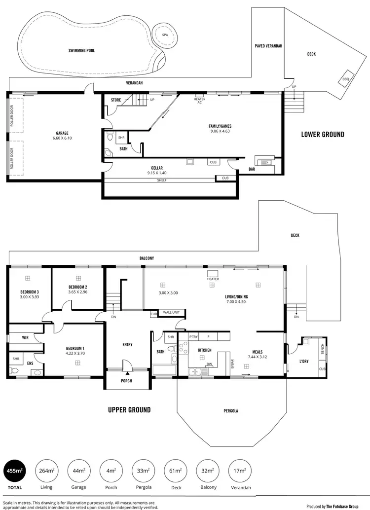 Floorplan of Homely house listing, 13 Seaview Crescent, Panorama SA 5041