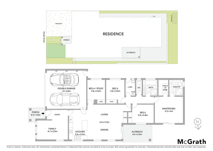 Floorplan of Homely house listing, 9 Pender Street, Casey ACT 2913