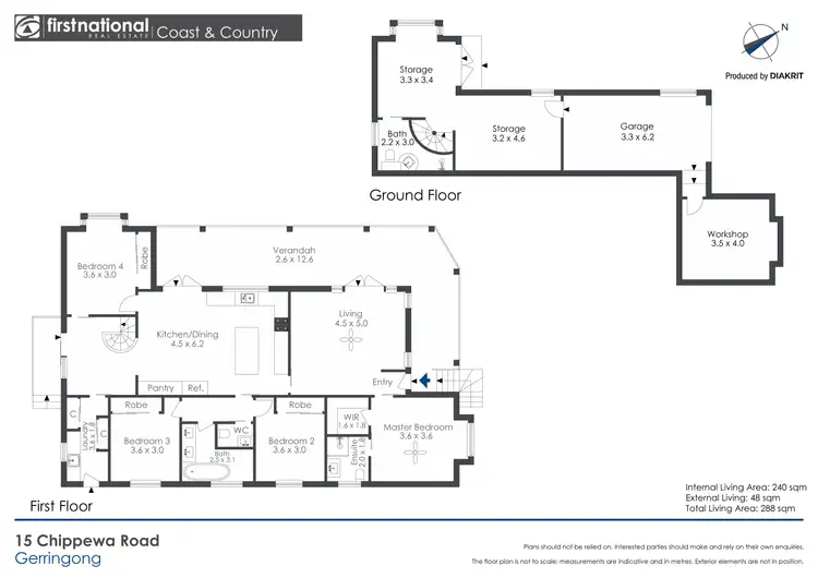 Floorplan of Homely house listing, 15 Chippewa Road, Gerringong NSW 2534