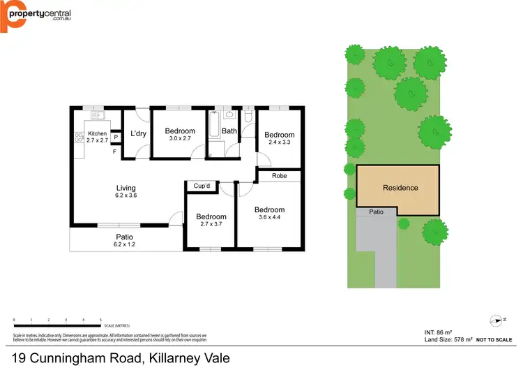 Floorplan of Homely house listing, 19 Cunningham Road, Killarney Vale NSW 2261