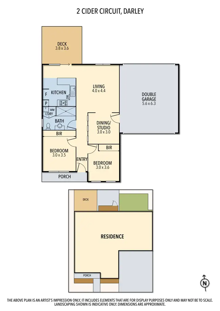 Floorplan of Homely house listing, 2 Cider Circuit, Darley VIC 3340