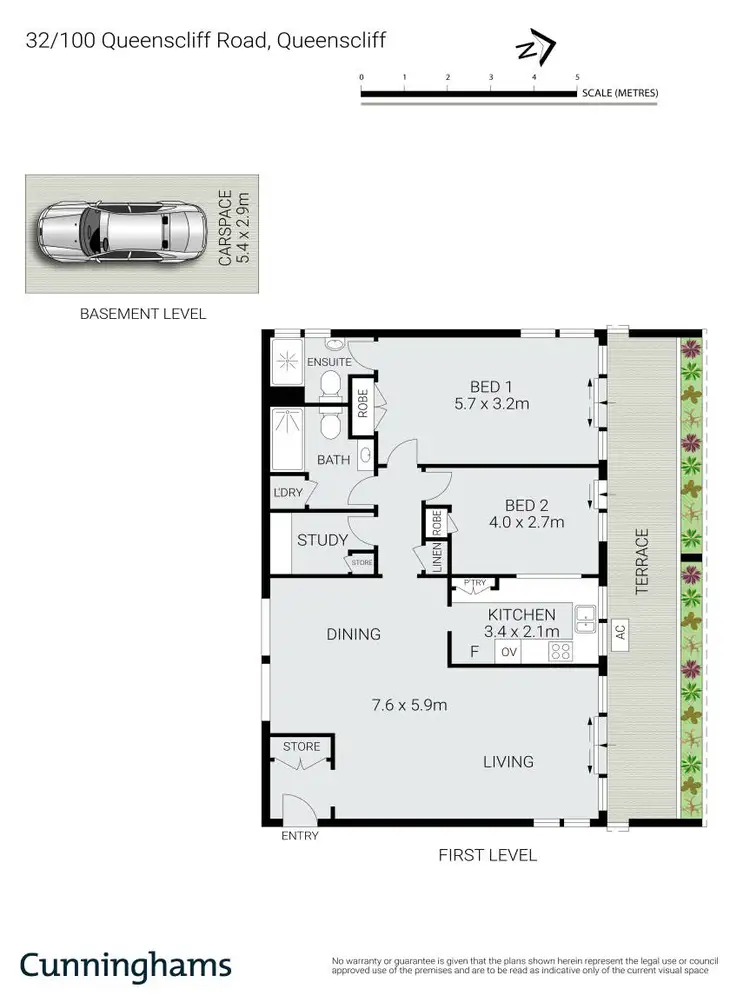 Floorplan of Homely apartment listing, 32/100-106 Queenscliff Road, Queenscliff NSW 2096