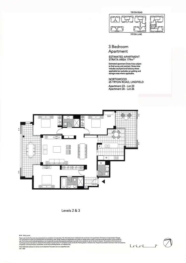 Floorplan of Homely apartment listing, 23/25 Tryon Road, Lindfield NSW 2070