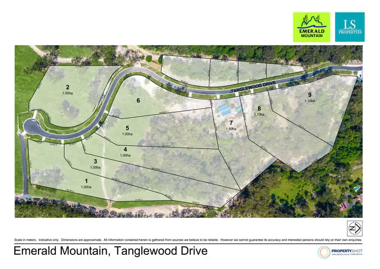 Floorplan of Homely land listing, Emerald Mountain View, Tanglewood NSW 2488