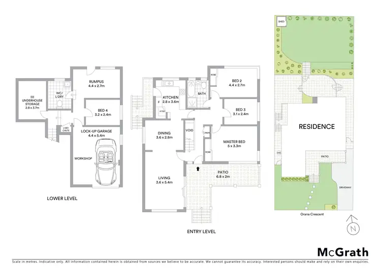 Floorplan of Homely house listing, 15 Orana Crescent, Blakehurst NSW 2221