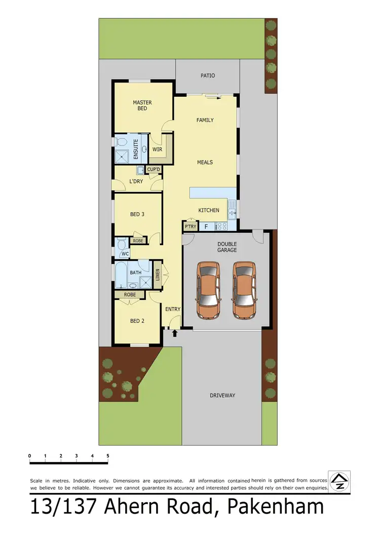 Floorplan of Homely unit listing, 13/137 Ahern Road, Pakenham VIC 3810