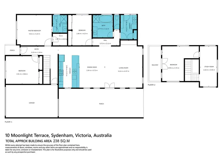 Floorplan of Homely house listing, 10 Moonlight Terrace, Sydenham VIC 3037