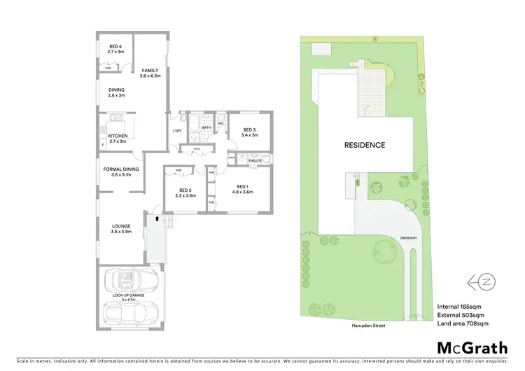 Floorplan of Homely house listing, 4 Hampden Street, Belrose NSW 2085