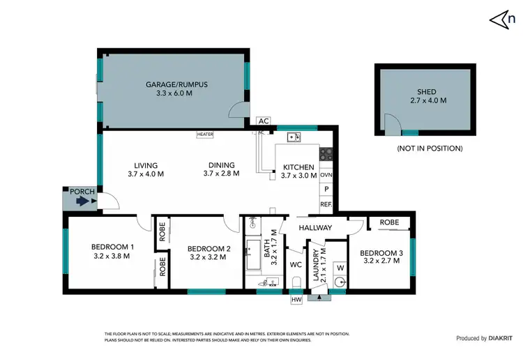 Floorplan of Homely house listing, 18 Parkview Court, Lalor VIC 3075