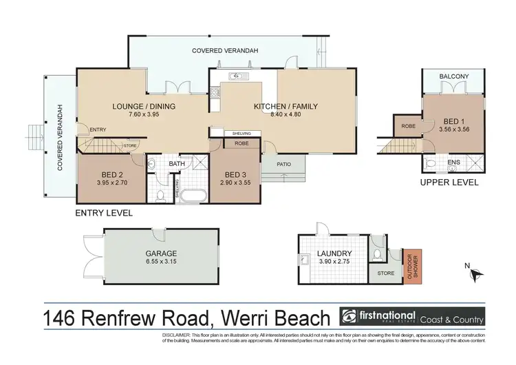 Floorplan of Homely house listing, 146 Renfrew Road, Werri Beach NSW 2534