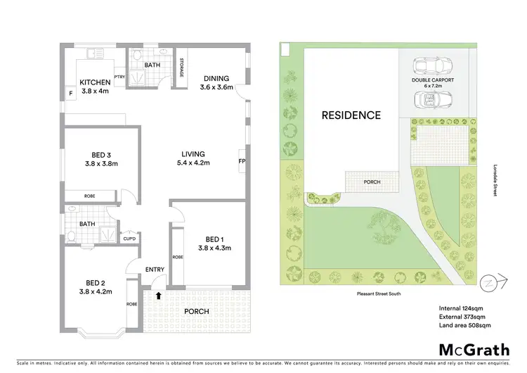 Floorplan of Homely house listing, 704 Pleasant Street, Redan VIC 3350