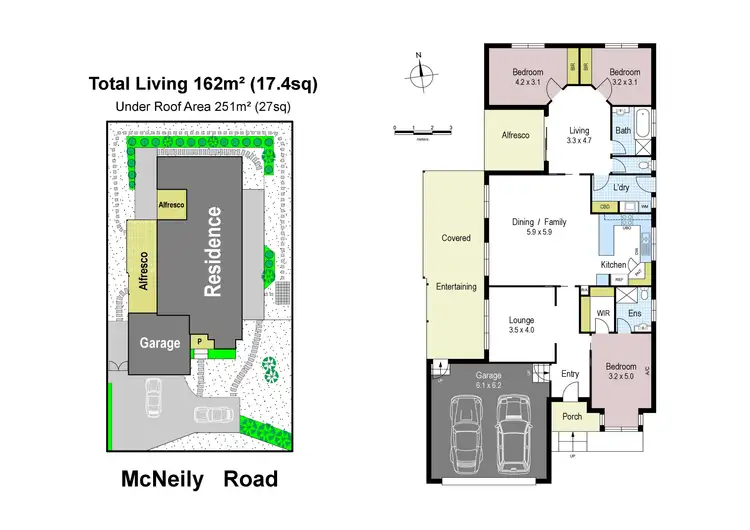 Floorplan of Homely house listing, 127 McNeilly Road, Drouin VIC 3818