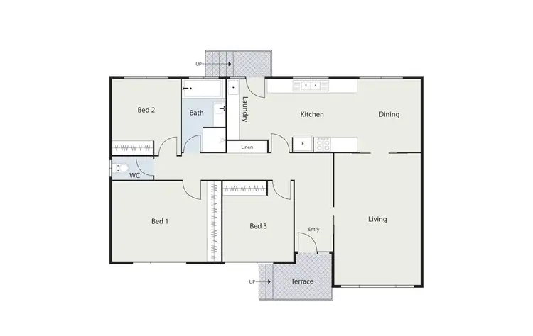 Floorplan of Homely house listing, 38 Degraves Crescent, Wanniassa ACT 2903