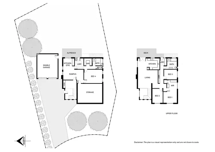 Floorplan of Homely house listing, 5 Ada Place, Lyons ACT 2606