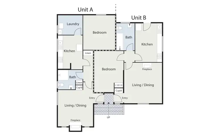 Floorplan of Homely house listing, 1 Young Street, Barton ACT 2600