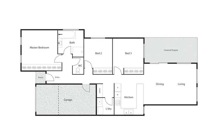 Floorplan of Homely house listing, 12 John James Loop, Macgregor ACT 2615