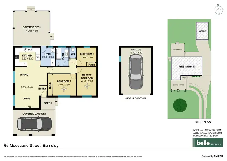 Floorplan of Homely house listing, 65 Macquarie Street, Barnsley NSW 2278