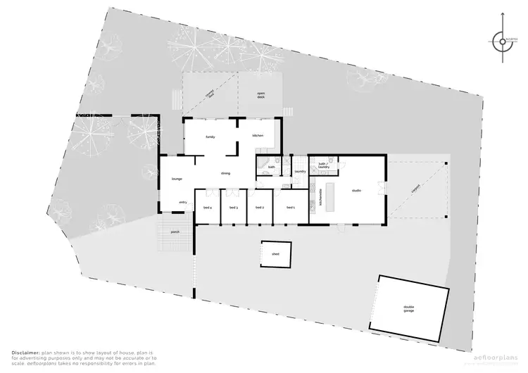 Floorplan of Homely house listing, 18 Counsel Street, Holder ACT 2611