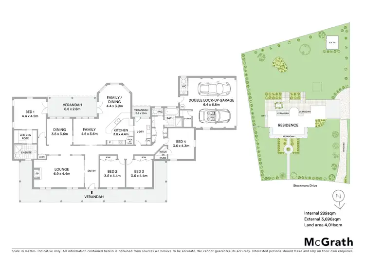 Floorplan of Homely house listing, 6 Stockmans Drive, Mudgee NSW 2850