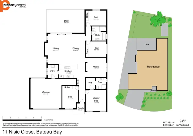 Floorplan of Homely house listing, 11 Nisic Close, Bateau Bay NSW 2261