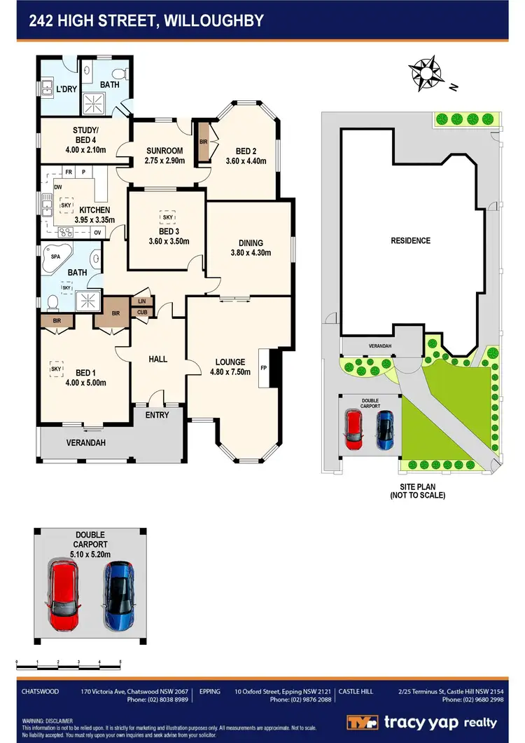 Floorplan of Homely house listing, 242 High Street, Willoughby NSW 2068