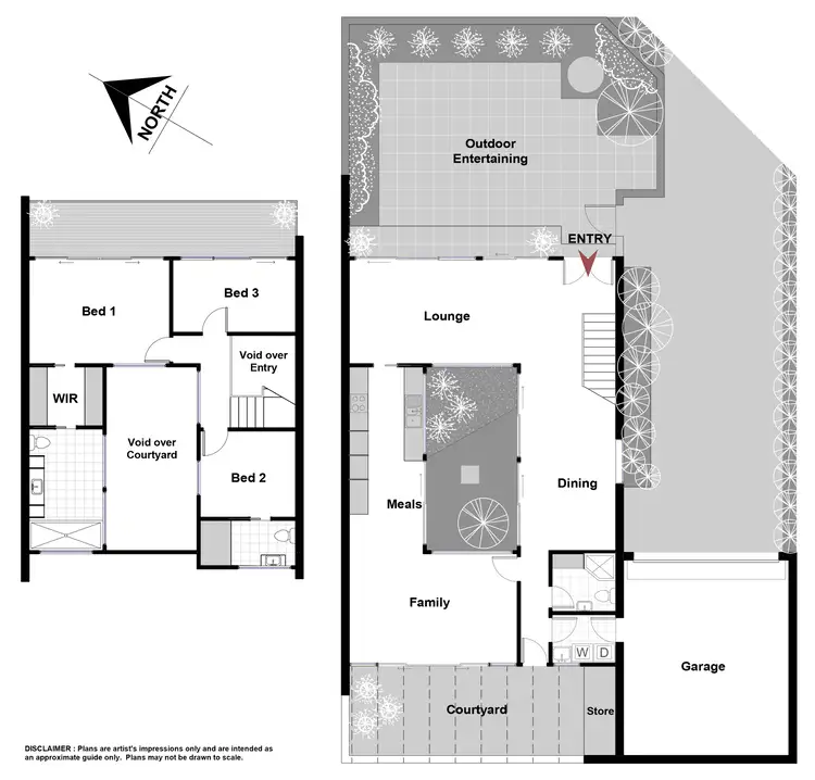 Floorplan of Homely townhouse listing, 7/65 Musgrave Street, Yarralumla ACT 2600