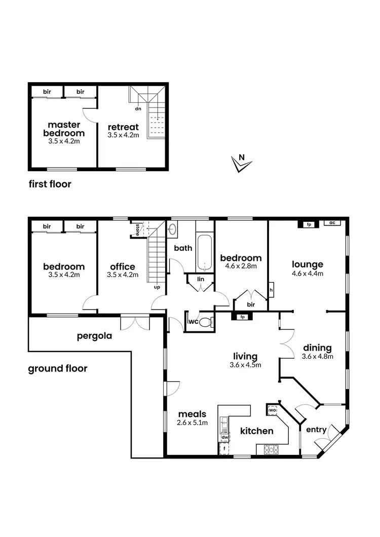 Floorplan of Homely house listing, 55 John Street, Williamstown VIC 3016