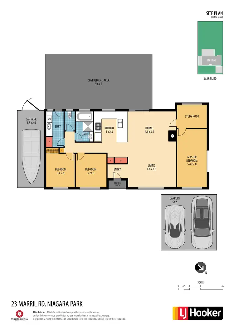 Floorplan of Homely house listing, 23 Marril Road, Niagara Park NSW 2250