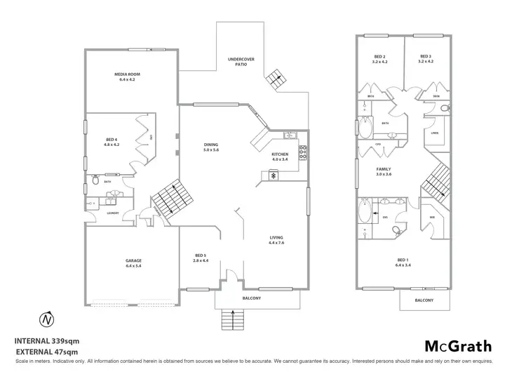 Floorplan of Homely house listing, 2 Gerongar Crescent, Haywards Bay NSW 2530