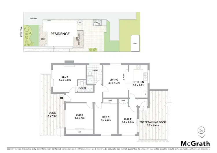 Floorplan of Homely house listing, 31 Wilga Street, Corrimal NSW 2518