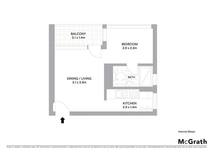 Floorplan of Homely apartment listing, 55/7 Corrimal Street, Wollongong NSW 2500