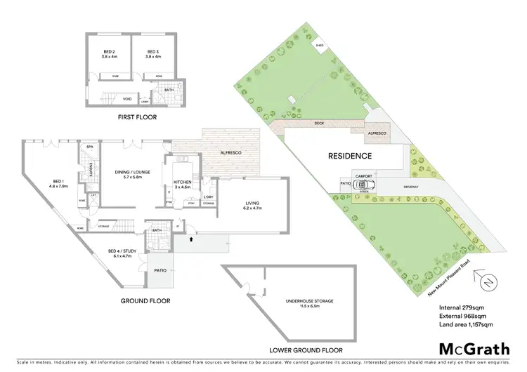 Floorplan of Homely house listing, 102 New Mount Pleasant Road, Mount Pleasant NSW 2519