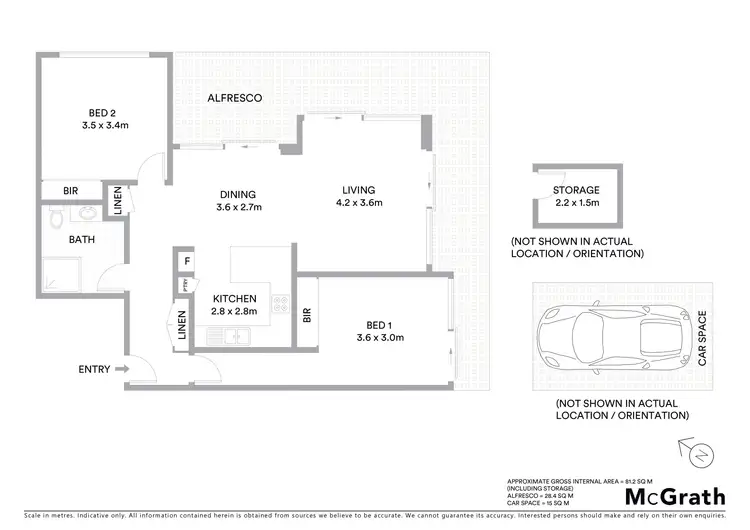 Floorplan of Homely apartment listing, 5/27 Atchison Street, Wollongong NSW 2500