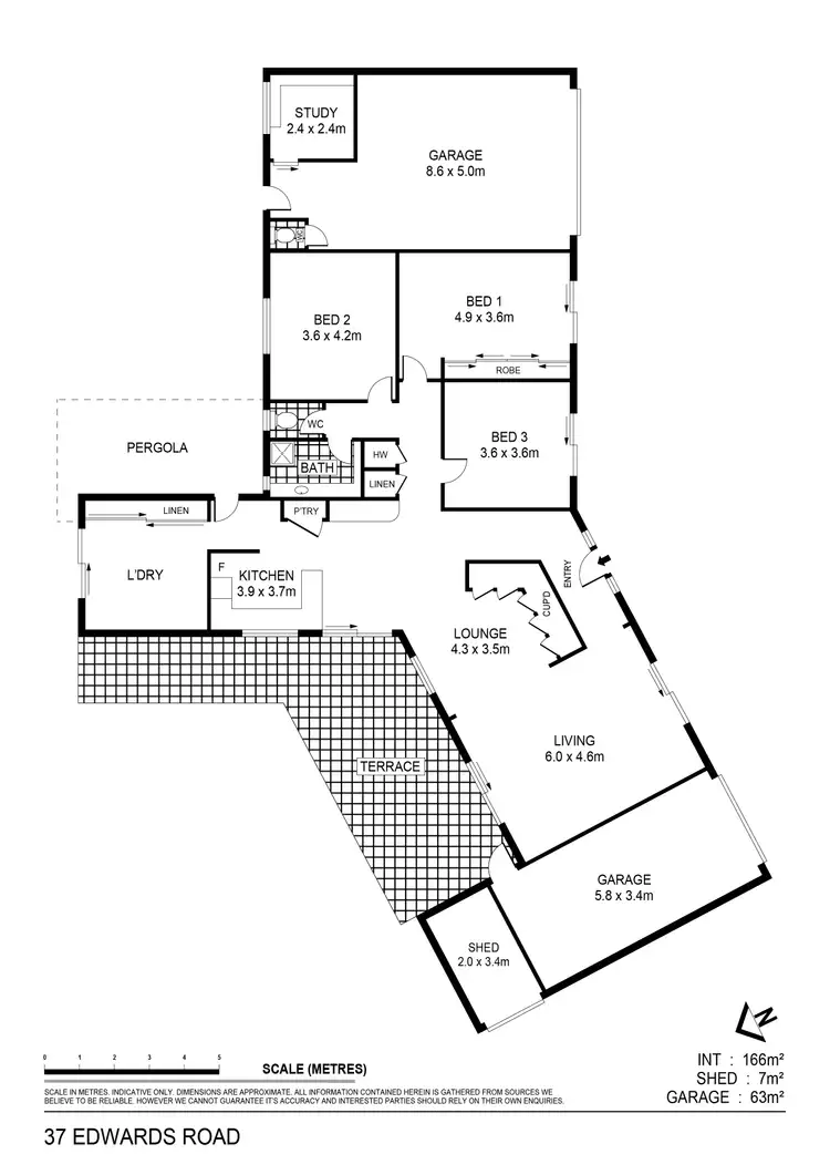 Floorplan of Homely house listing, 37 Edwards Road, Jackass Flat VIC 3556