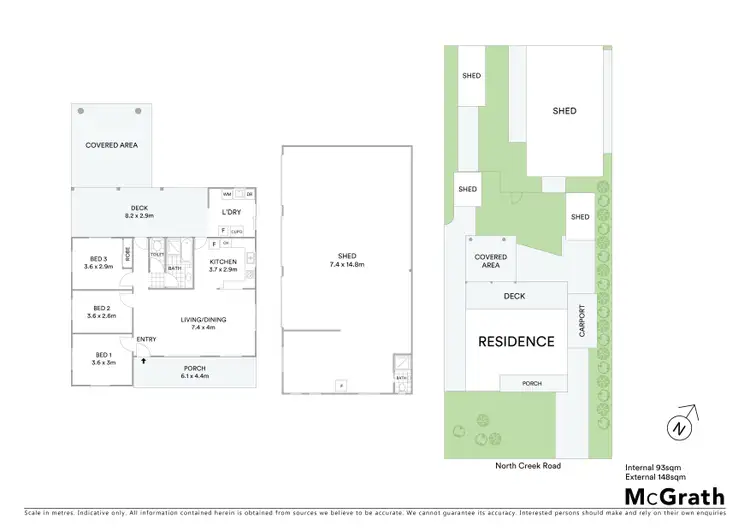 Floorplan of Homely house listing, 94 North Creek Road, Ballina NSW 2478
