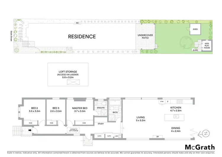 Floorplan of Homely house listing, 42 Slade Street, Naremburn NSW 2065