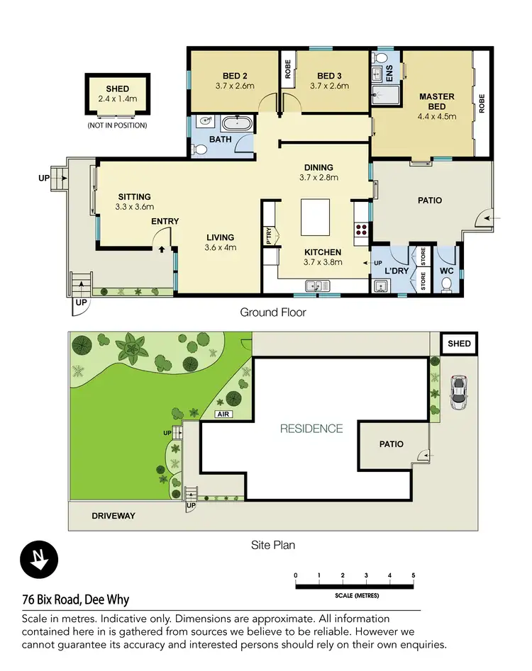 Floorplan of Homely house listing, 76 Bix Road, Dee Why NSW 2099