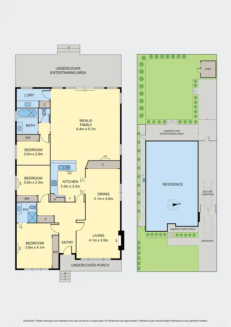 Floorplan of Homely house listing, 95 Deakin Street, Essendon VIC 3040