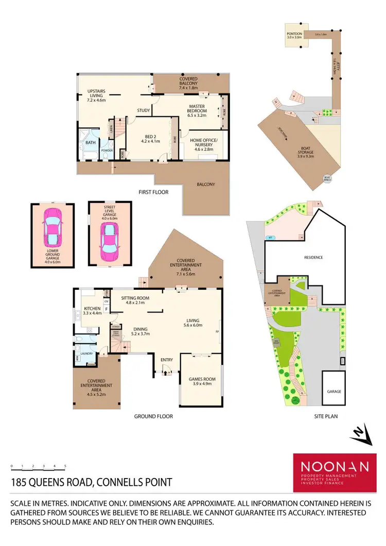 Floorplan of Homely house listing, 185 Queens Road, Connells Point NSW 2221