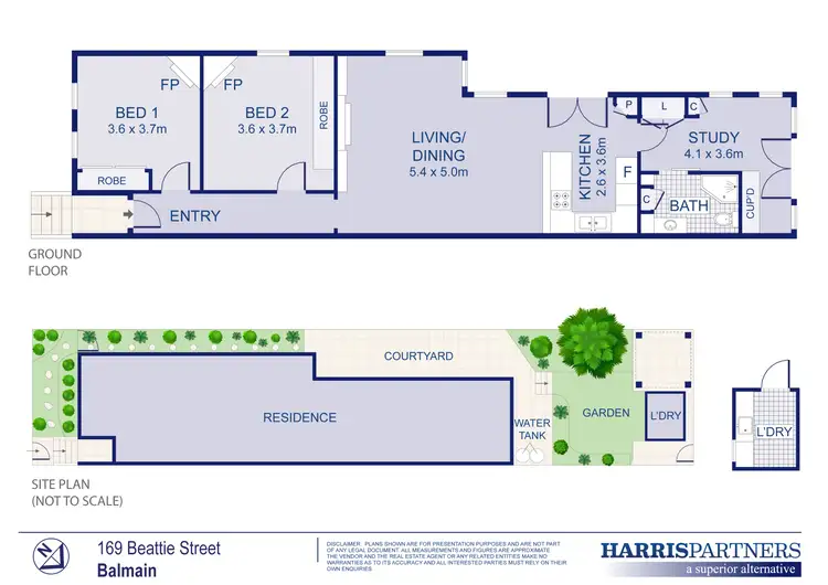 Floorplan of Homely house listing, 169 Beattie Street, Balmain NSW 2041