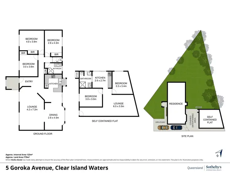 Floorplan of Homely house listing, 5 Goroka Court, Clear Island Waters QLD 4226
