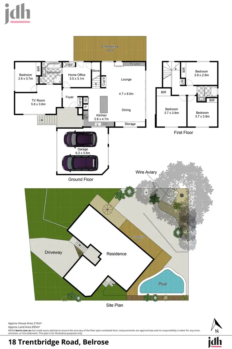 Floorplan of Homely house listing, 18 Trentbridge Road, Belrose NSW 2085