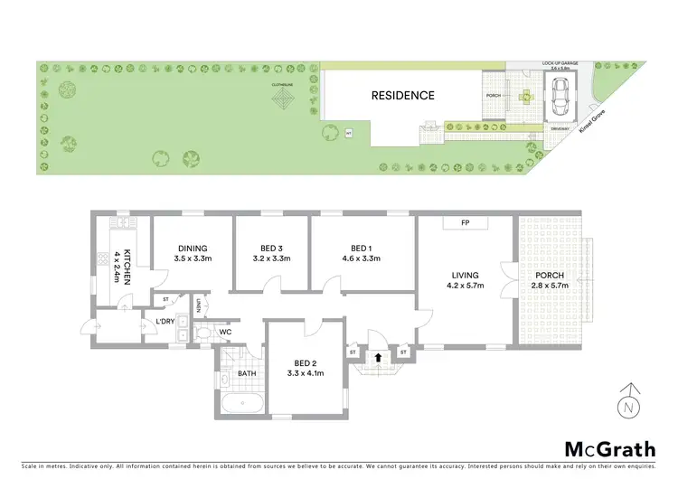 Floorplan of Homely house listing, 11 Kinsel Grove, Bexley NSW 2207
