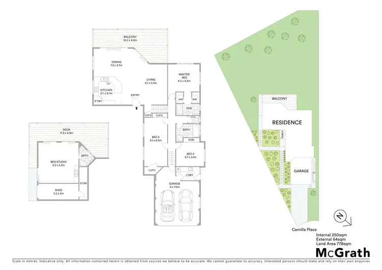 Floorplan of Homely house listing, 1/6 Camilla Place, Goonellabah NSW 2480