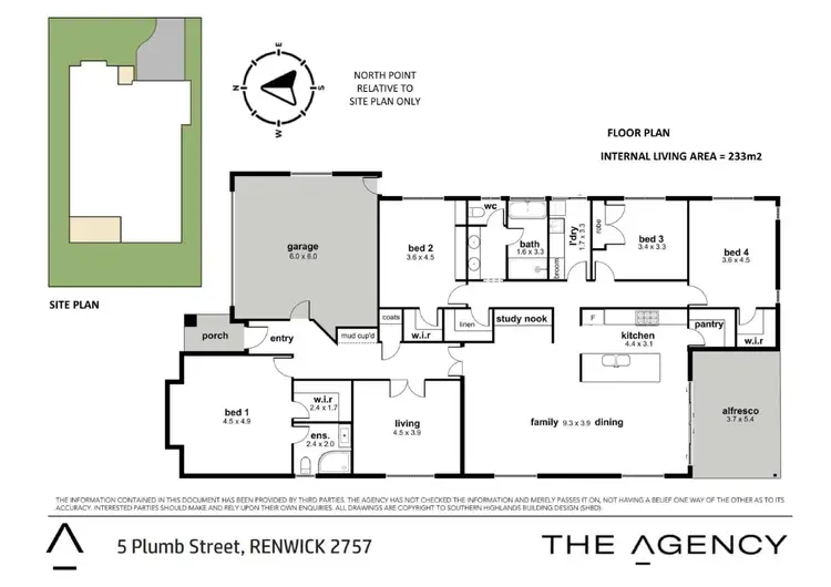Floorplan of Homely house listing, 5 Plumb Street, Renwick NSW 2575