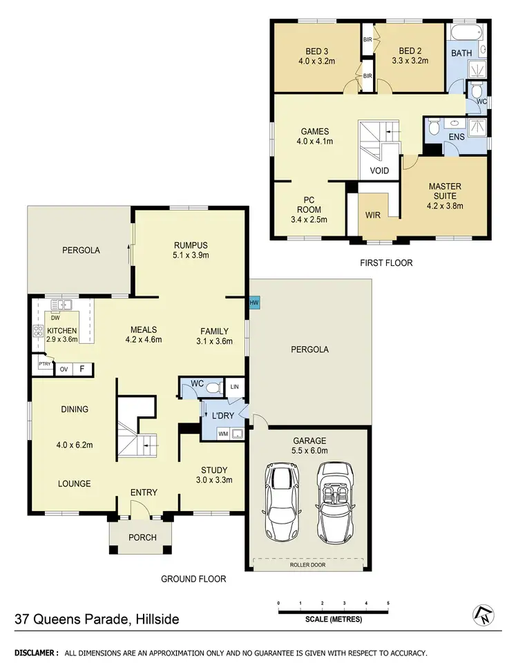 Floorplan of Homely house listing, 37 Queens Parade, Hillside VIC 3037